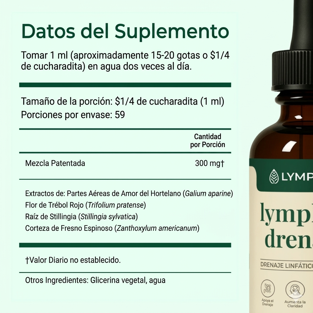 Sensación de ligereza y menos hinchazón en 16 días o menos.
